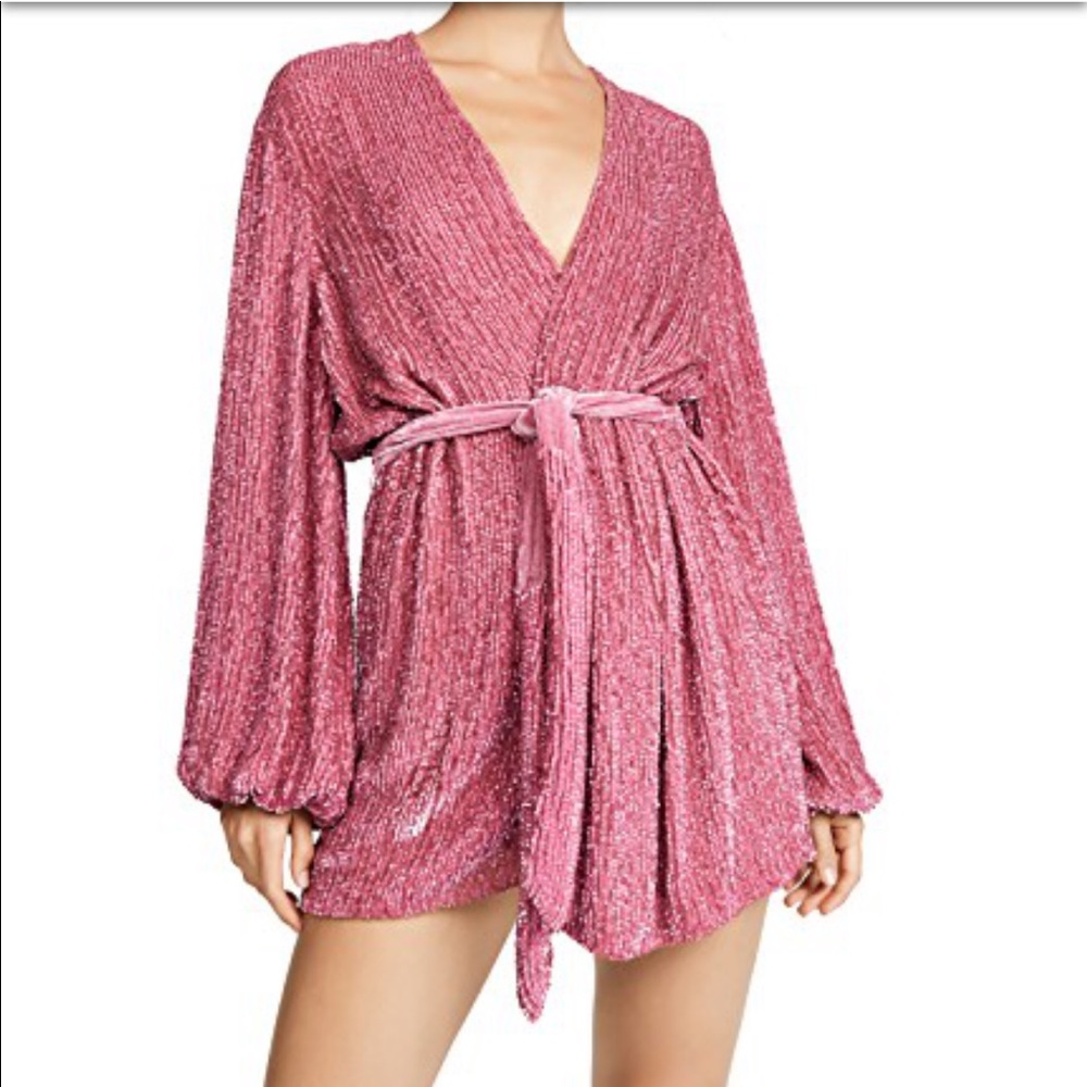 Retrofete Gabrielle robe dress in pink